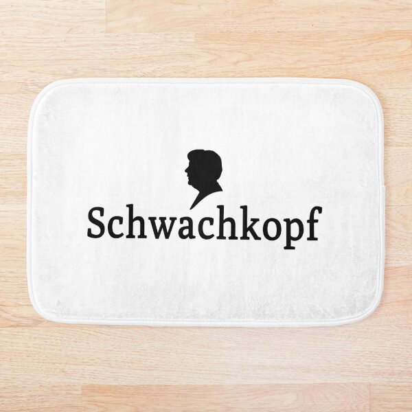 Schwachkopf Badematte