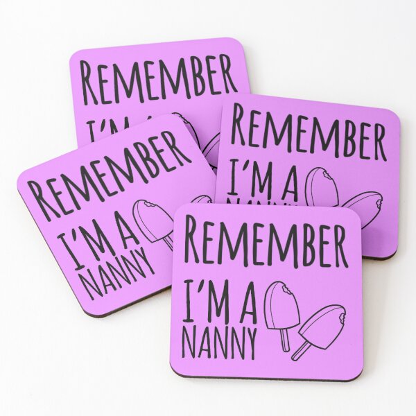 Item preview, Remember, I'm a Nanny - Best Funny Gift | For BabySitter designed and sold by sviatos.