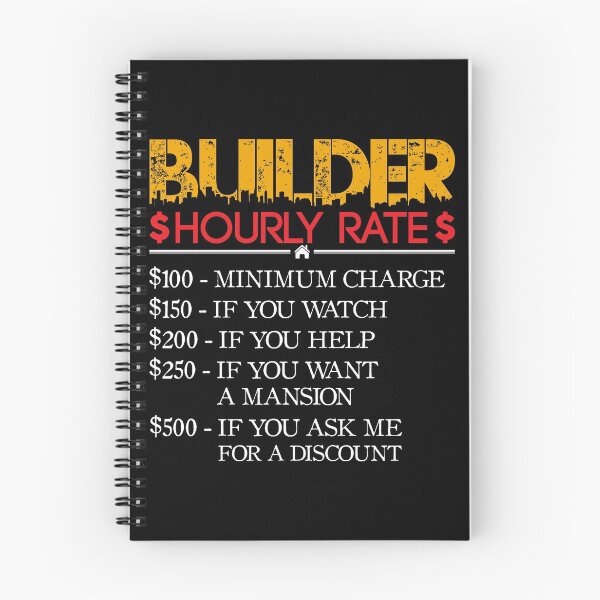 Artikelvorschau, Builder Hourly Rate - Hausbauer entworfen und verkauft von saechla.