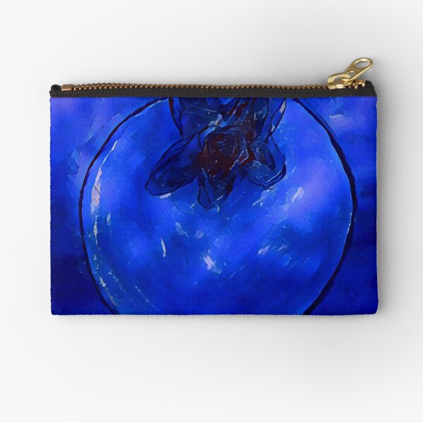 Blueberry Zipper Pouch
