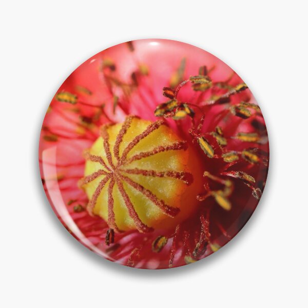 Item preview, Macro of red Poppy flower designed and sold by Grégory DUBUS.
