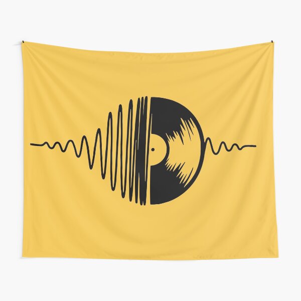 music vinyl black Tapestry