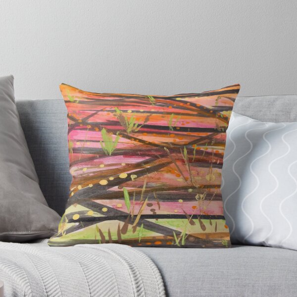 Item preview, The Way We Grow Abstract Painting designed and sold by bipolarvirgoart.