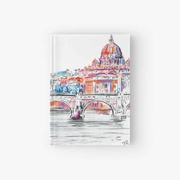 Modern Italian Art - Rome Hardcover Journal