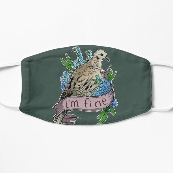 I'm Fine Flat Mask