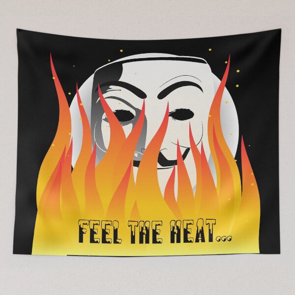 Item preview, Feel the Heat Dark Mask designed and sold by Kavie1970.