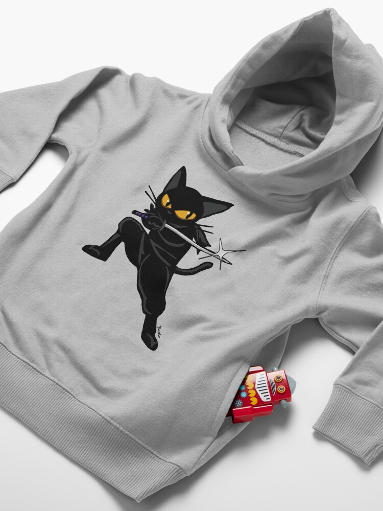 Alternate view of Ninja! Toddler Pullover Hoodie
