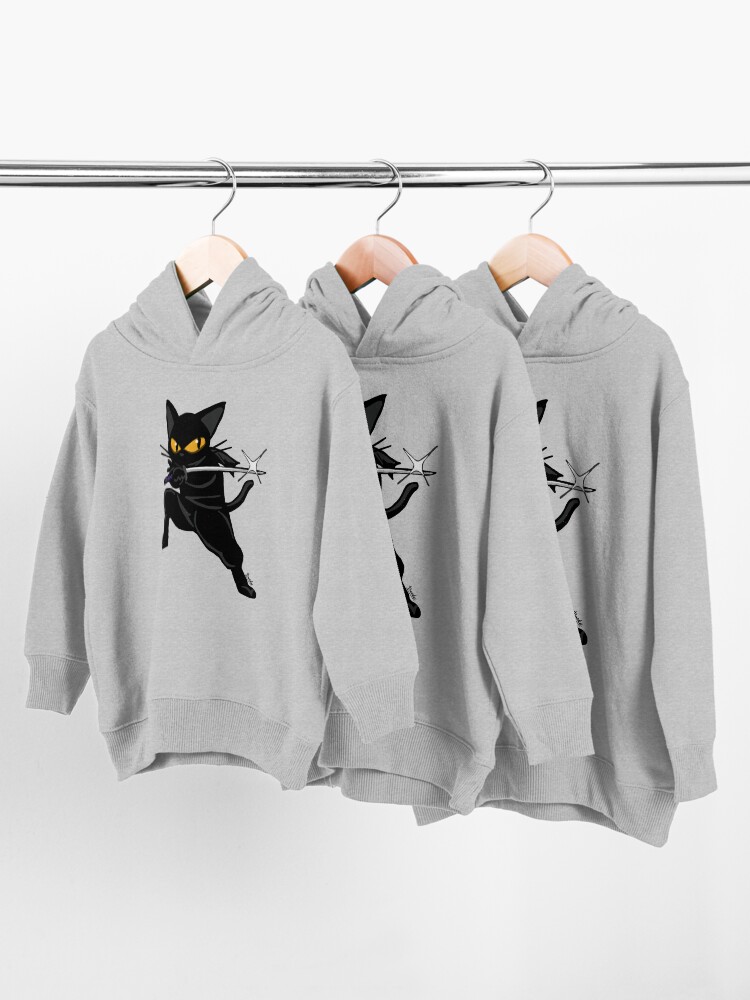 Alternate view of Ninja! Toddler Pullover Hoodie