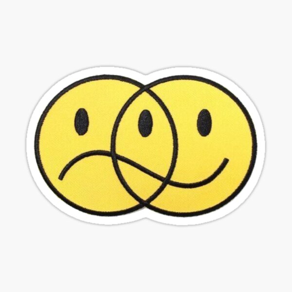 Stickers Sur Le Theme Sad Face Emoji Redbubble