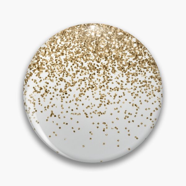 Item preview,  Yellow Gold Sparkle Glitter Fading Border  Ombre designed and sold by ColorFlowArt.