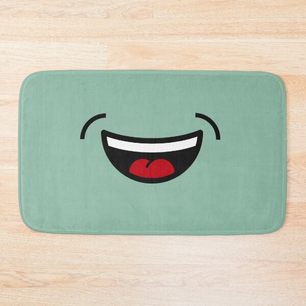 Item preview, BLUE FACE SMIILE - MINIMALIST DESIGN FACE MASK  designed and sold by Tropical Blood.