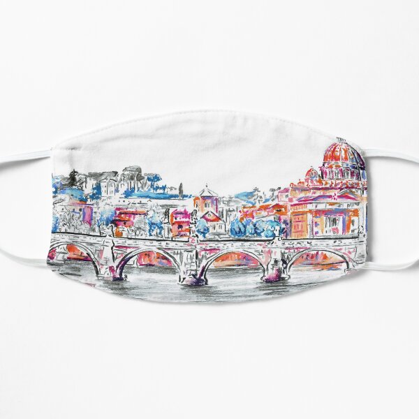 Modern Italian Art - Rome Flat Mask