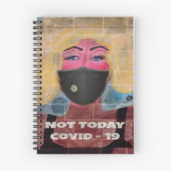 Item preview, Not Today Covid-19 designed and sold by bipolarvirgoart.