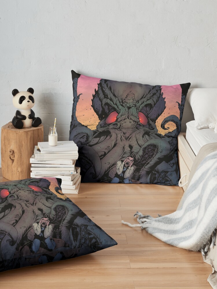 Alternate view of The Eternal Cthulhu Floor Pillow