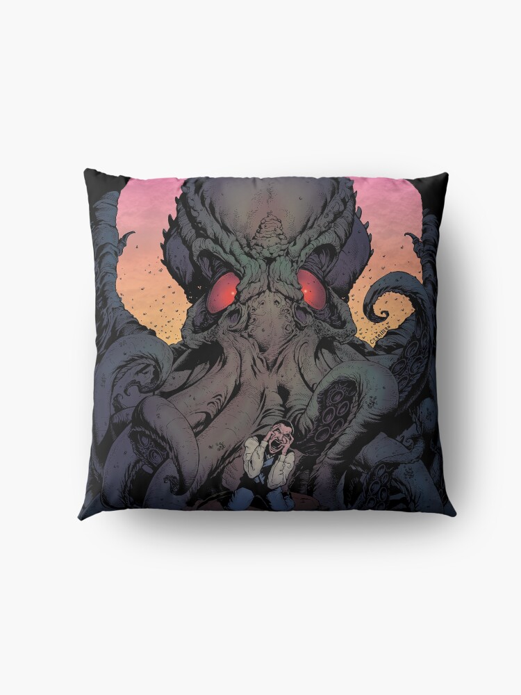 Alternate view of The Eternal Cthulhu Floor Pillow