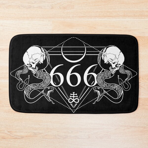 Item preview, 666 with some skulls, serpents and Leviathan cross designed and sold by vonKowen.