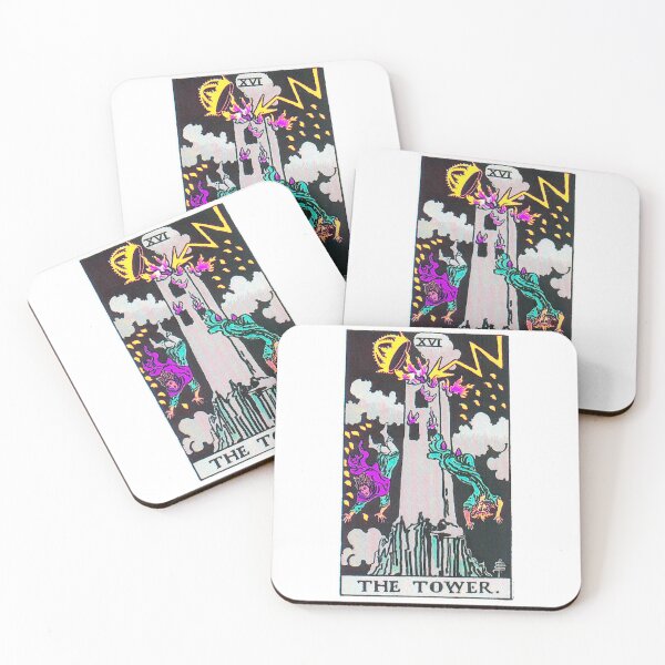 Item preview, The Tower Tarot TWISTED designed and sold by Phantastique Boutique.