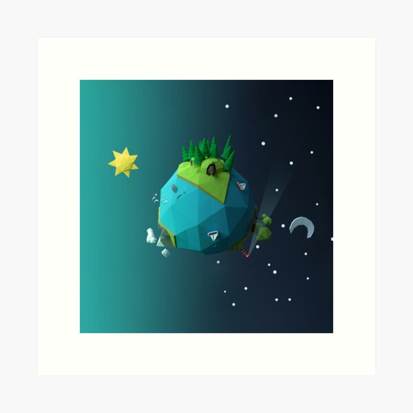 Little Planet Art Print