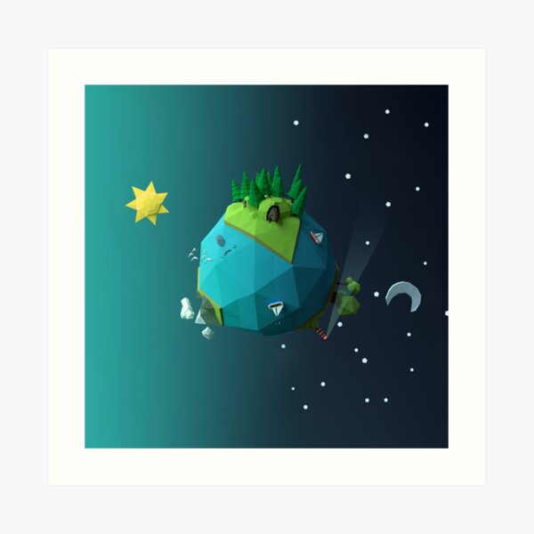 Little Planet Art Print