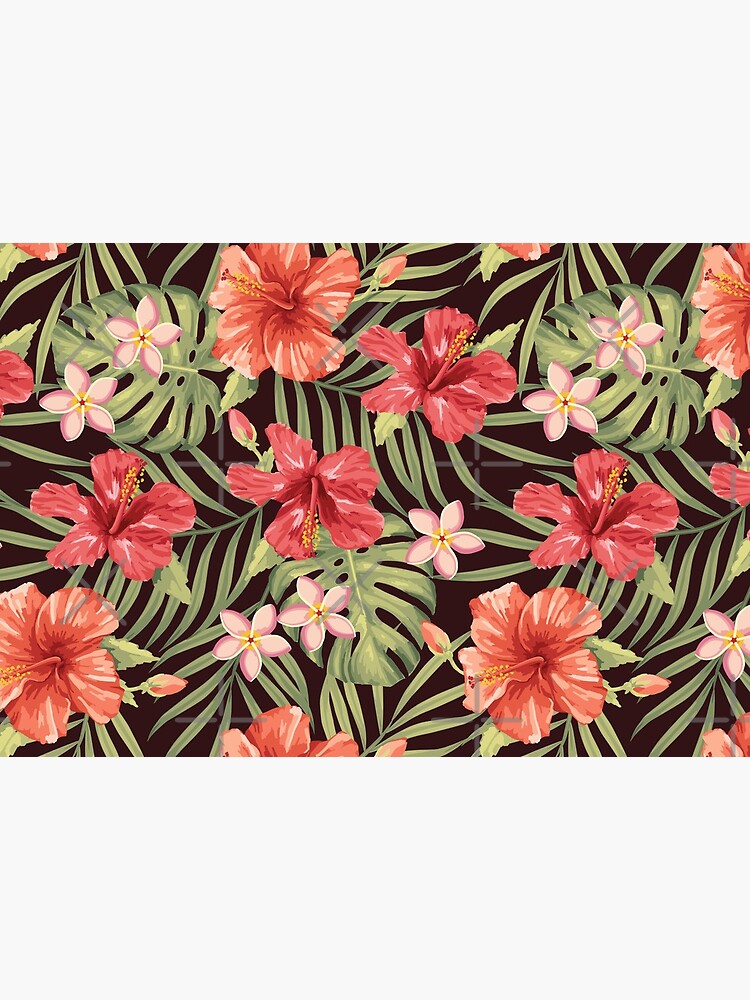 Painterly Hibiscus by nadyanadya