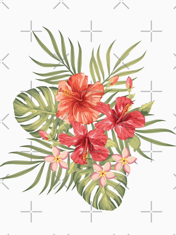 Painterly Hibiscus by nadyanadya