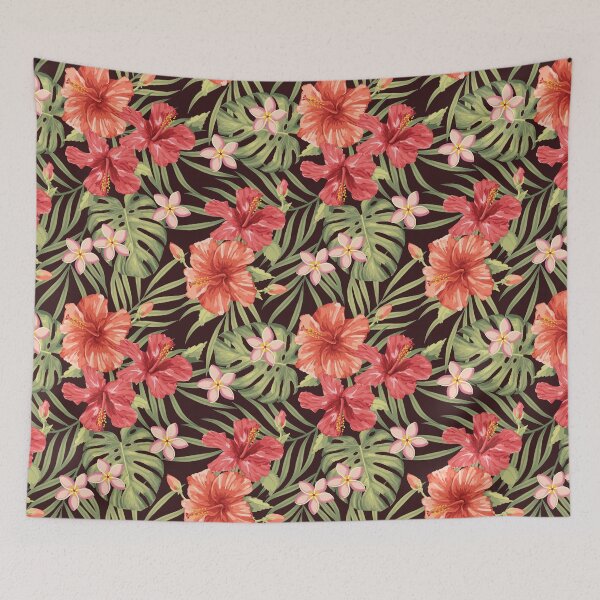Item preview, Painterly Hibiscus designed and sold by nadyanadya.