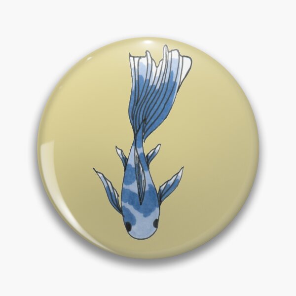 Item preview, Blue Koi Fish designed and sold by Madelyn Pemberton.