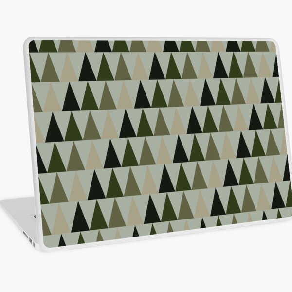 Trees in the Fog Laptop Skin