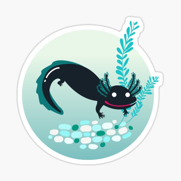 A lotl axolotl Sticker