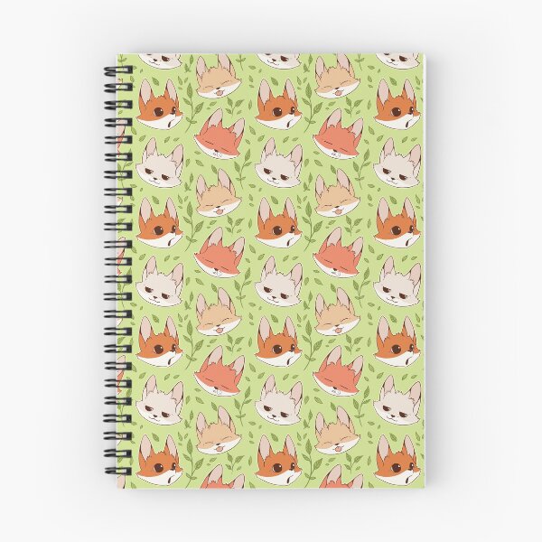 Item preview, Cute foxes pattern designed and sold by CAROTdraws.