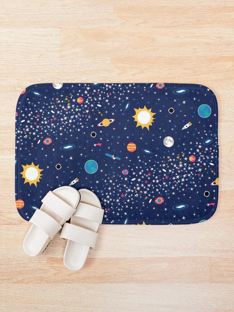 Alternate view of Milky Way Bath Mat
