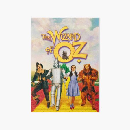 The Wizard Of Oz Art Board Print