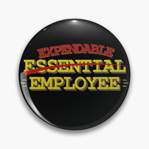 Item preview, Essential Expendable Employee designed and sold by CharJens.