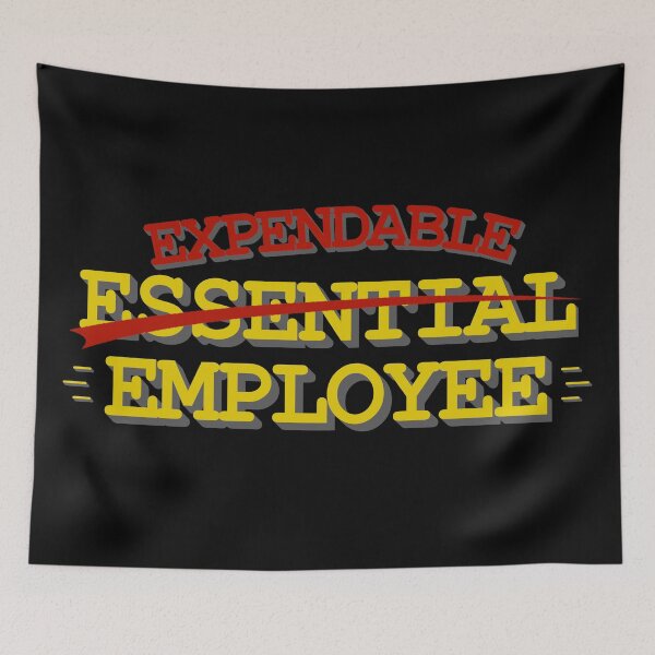 Item preview, Essential Expendable Employee designed and sold by CharJens.