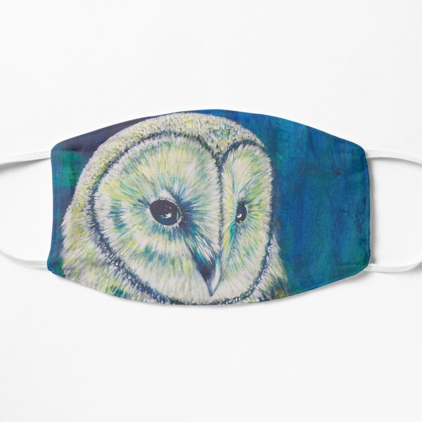 Neon Barn Owl Mask