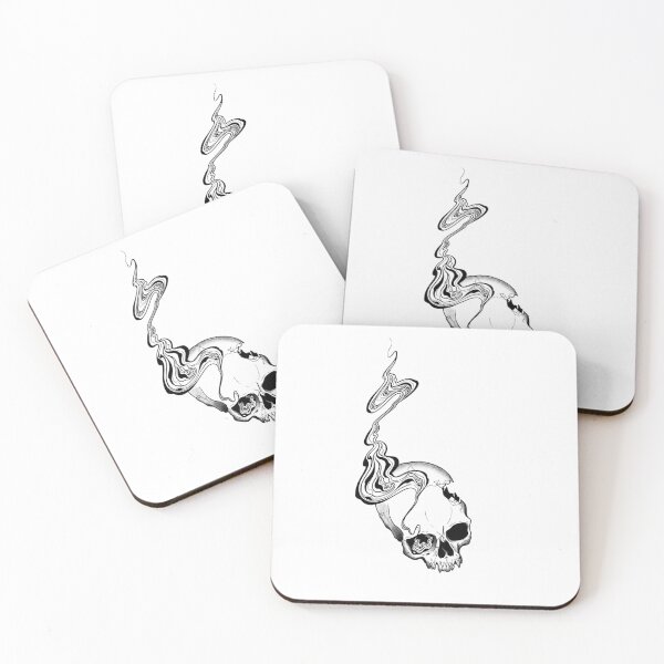 Up In Smoke Coasters (Set of 4)