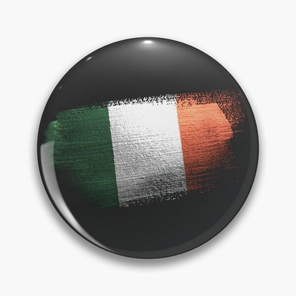 Item preview, Ireland Brush Stroke Irish Flag Face Mask designed and sold by AmoreRoso.
