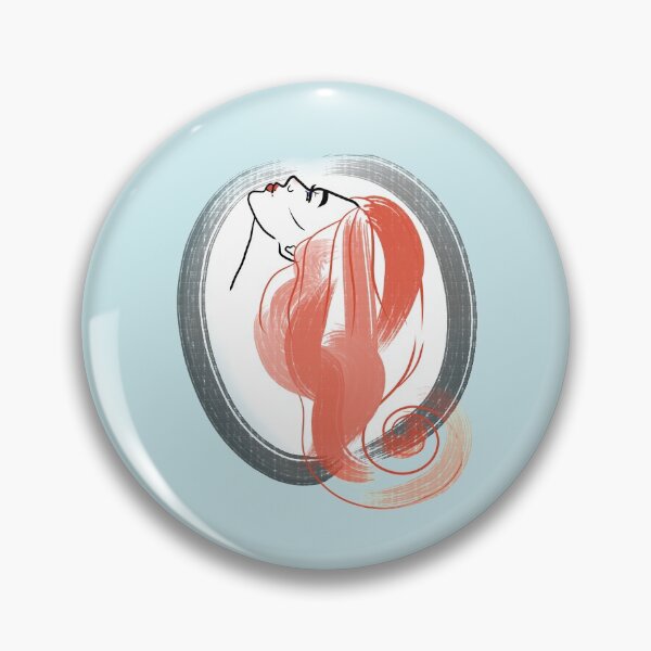 Item preview, Girl with Red Hair designed and sold by kallydru.