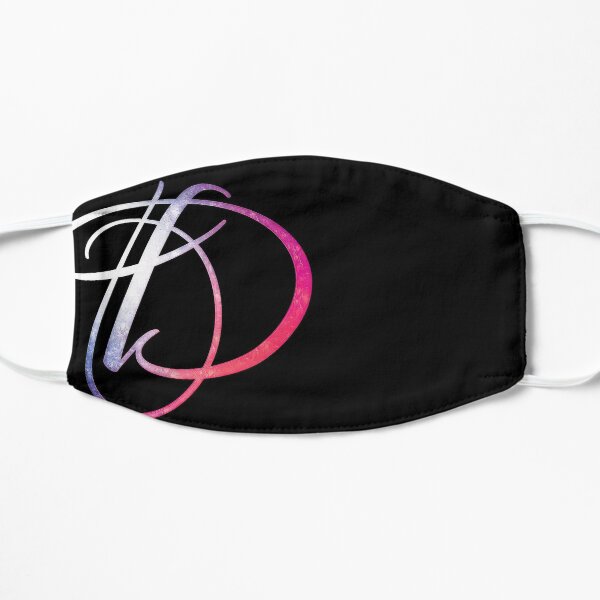Alphabet Lines Art Letter D Mask