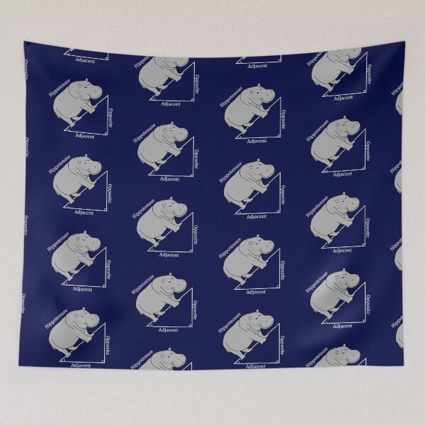 Item preview, Hippotenuse - Funny Math designed and sold by Bethcentral Designs.
