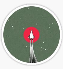 Headed to Mars Sticker