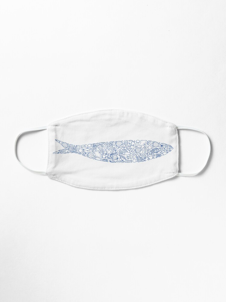 Alternate view of Sardine of Sea Animals Mask