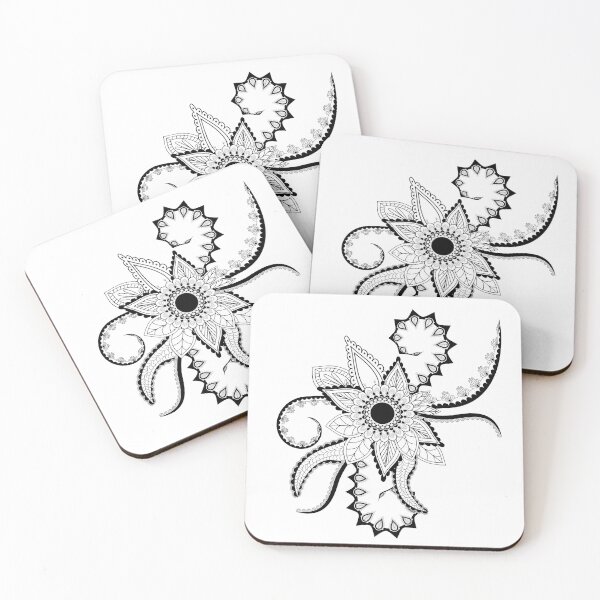 Item preview, Elegant decorative abstract flower designed and sold by nicky2342.