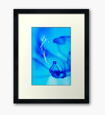 Genie from the bottle Framed Print