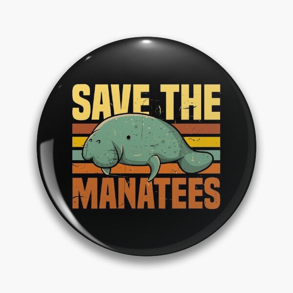 Item preview, Manatee, Save The Manatees designed and sold by rckstrart.