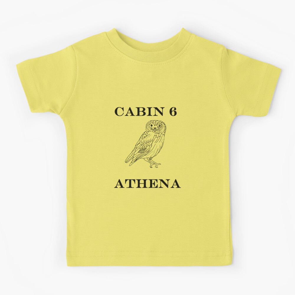  TOOLOUD Camp Half Blood Cabin 6 Athena - Camiseta infantil :  Ropa, Zapatos y Joyería