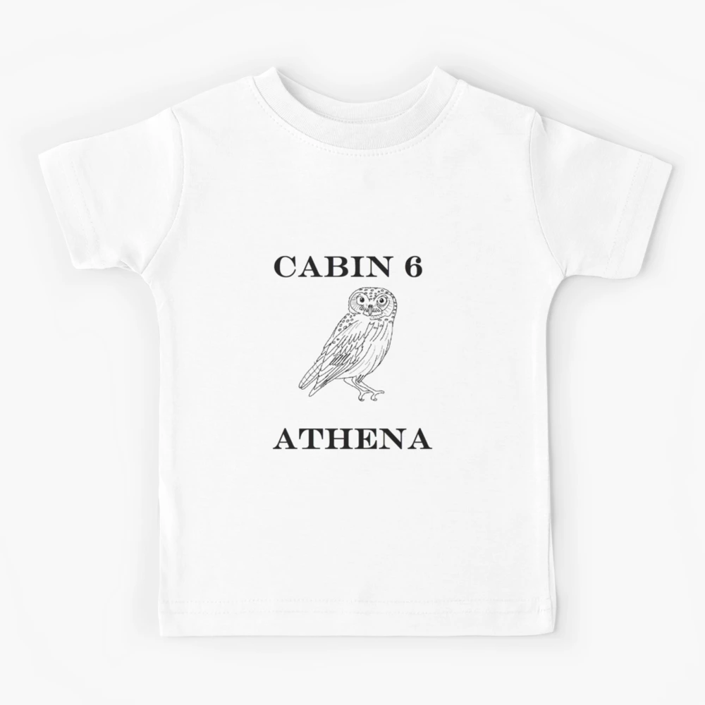 Shop Premium Camp Half Blood Cabin 6 Athena T-Shirt - Davson Sales