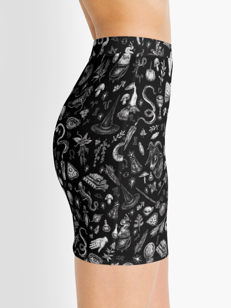 Alternate view of Salem Witch in Black Mini Skirt