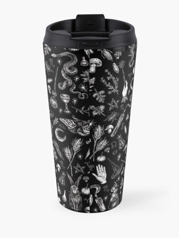 Alternate view of Salem Witch in Black Travel Mug