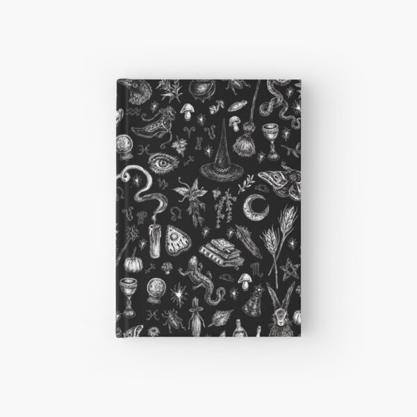 Salem Witch in Black Hardcover Journal